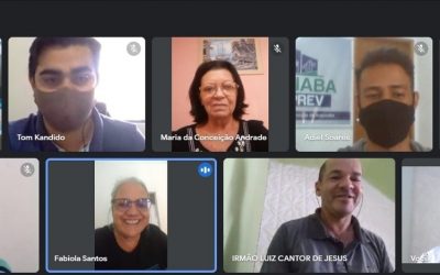 Reunião dos Conselhos Deliberativo e Fiscal e gerência do AraçoiabaPrev sobre a Carteira de Investimentos do Instituto