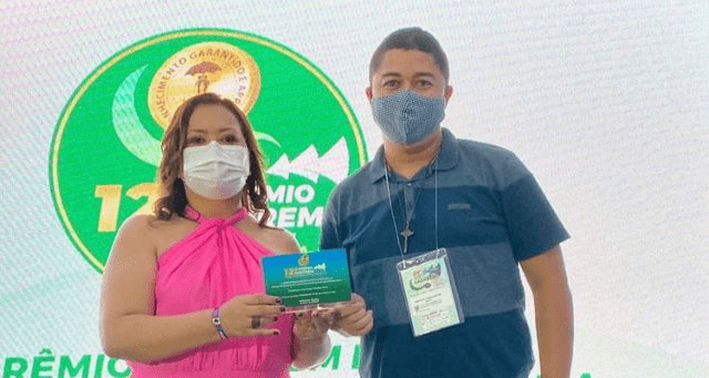 Gestor do AraçoiabaPrev, Marcílio Gonçalves, é homenageado por ter participado do 12º Prêmio Boas Praticas de Gestão Previdenciária.