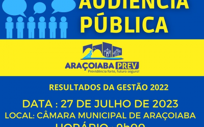 Audiência Pública anual