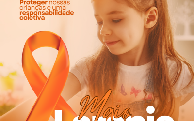 Junte-se a nós neste Maio Laranja e vamos conscientizar sobre a prevenção da violência contra crianças e adolescentes. Juntos, podemos criar um ambiente seguro e acolhedor para todas as crianças crescerem felizes e saudáveis!